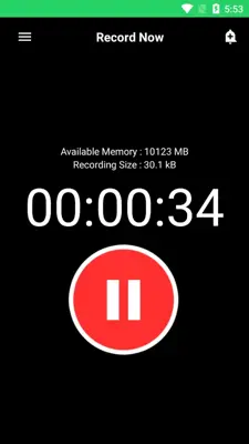 Hidden Voice Recorder android App screenshot 3