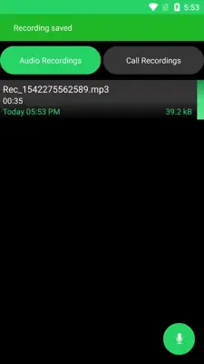 Hidden Voice Recorder android App screenshot 4